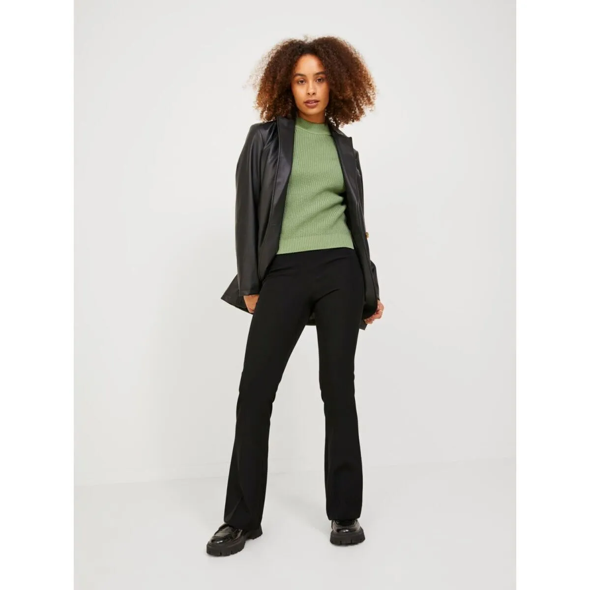 12224631 JXMYNTE SLIM FLARED HBLACK