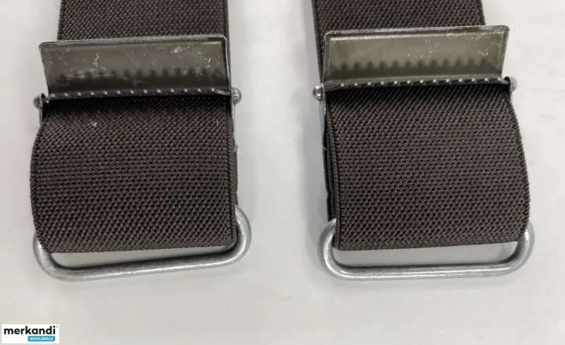 130 uds. Tirantes negros 113 cm, stock restante al por mayor para revendedores