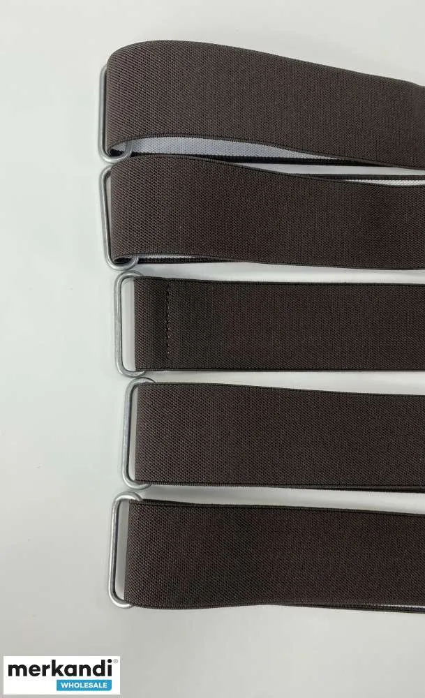 130 uds. Tirantes negros 113 cm, stock restante al por mayor para revendedores