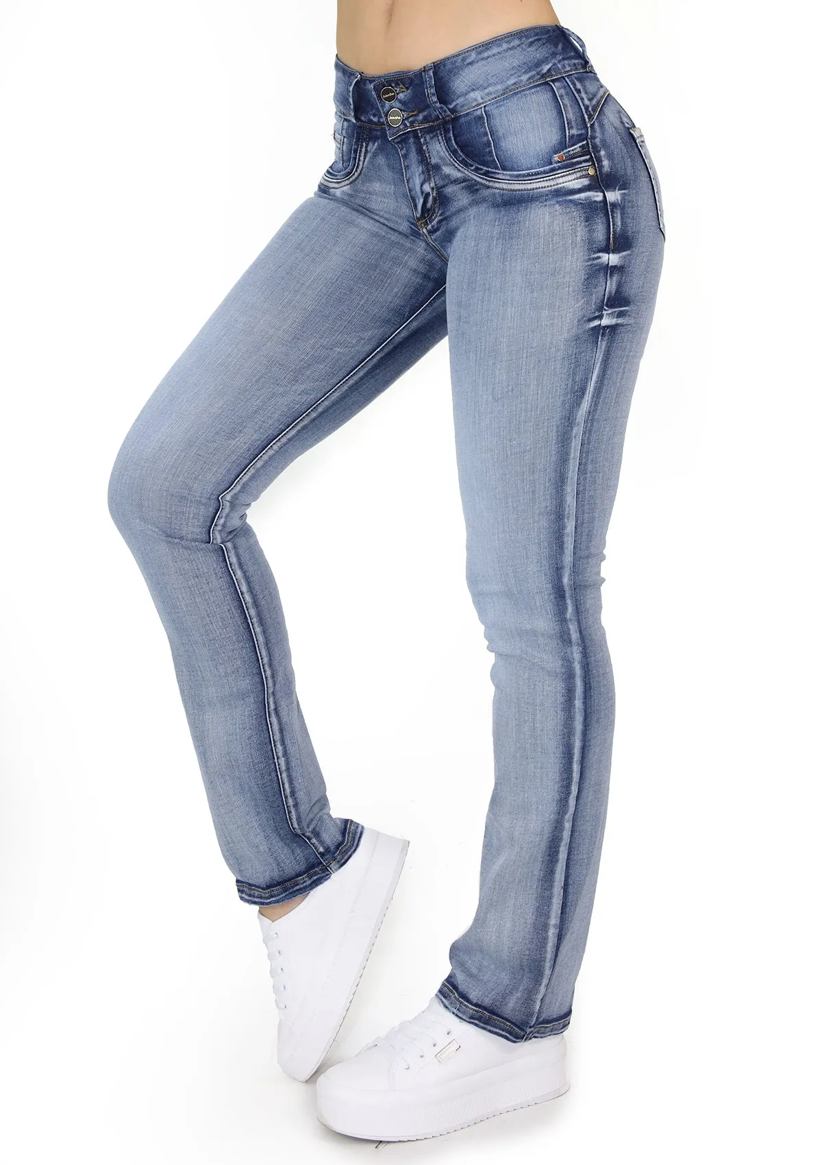 1626 Scarcha Women Jean (Bota Recta)