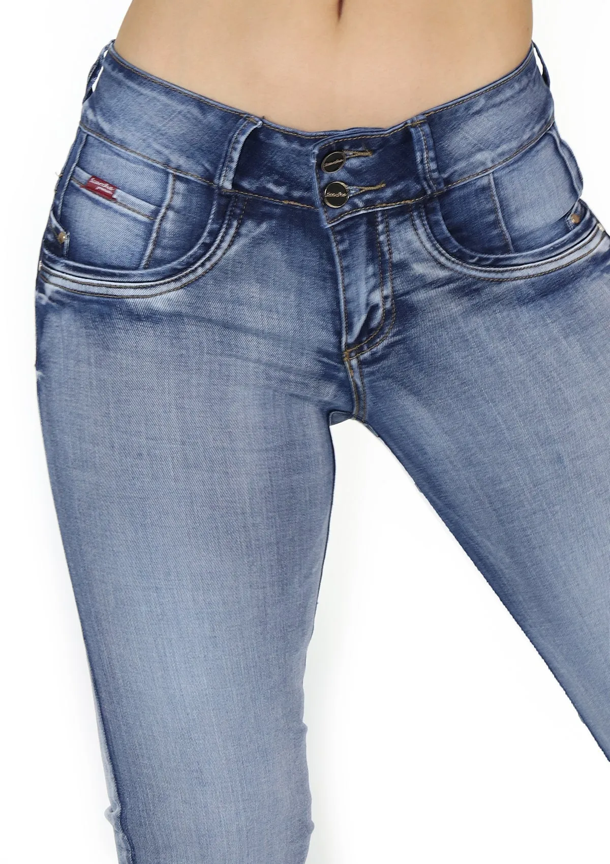 1626 Scarcha Women Jean (Bota Recta)