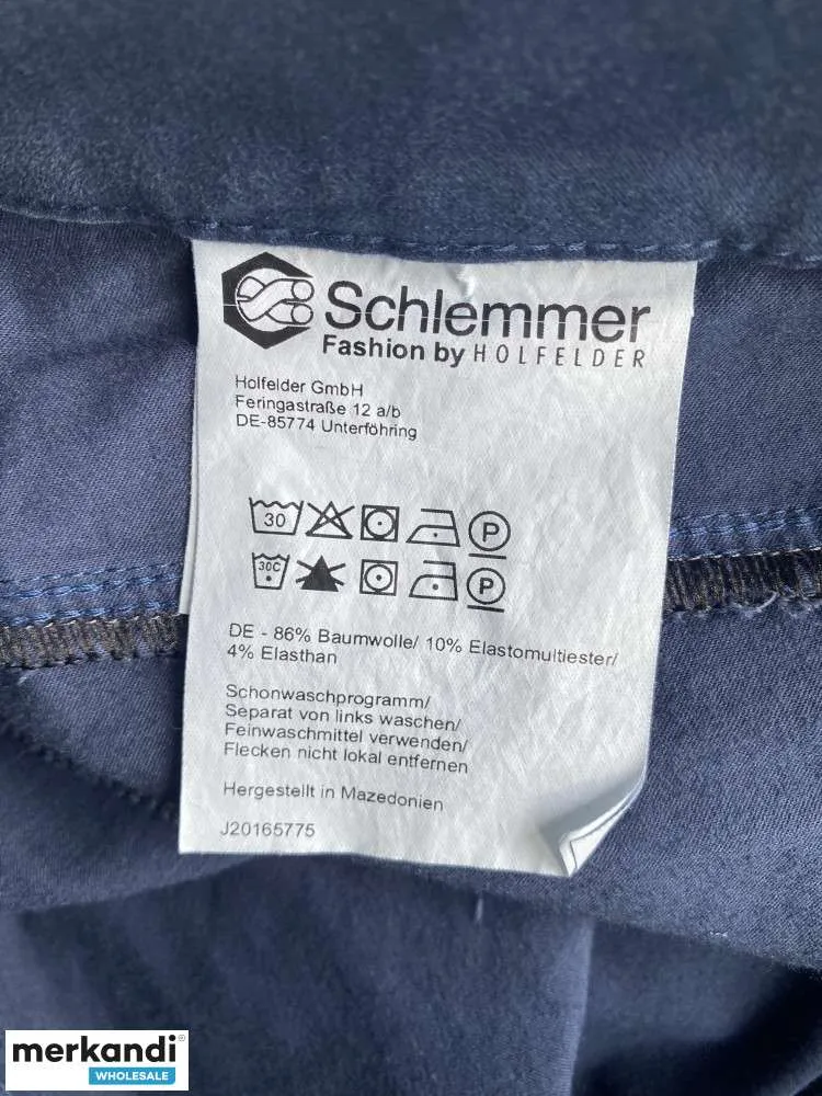 80 piezas de pantalones de mujer en varios tamaños, remanentes al por mayor al por menor