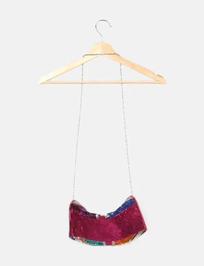 Accesorize Bolso mini pailettes multicolor