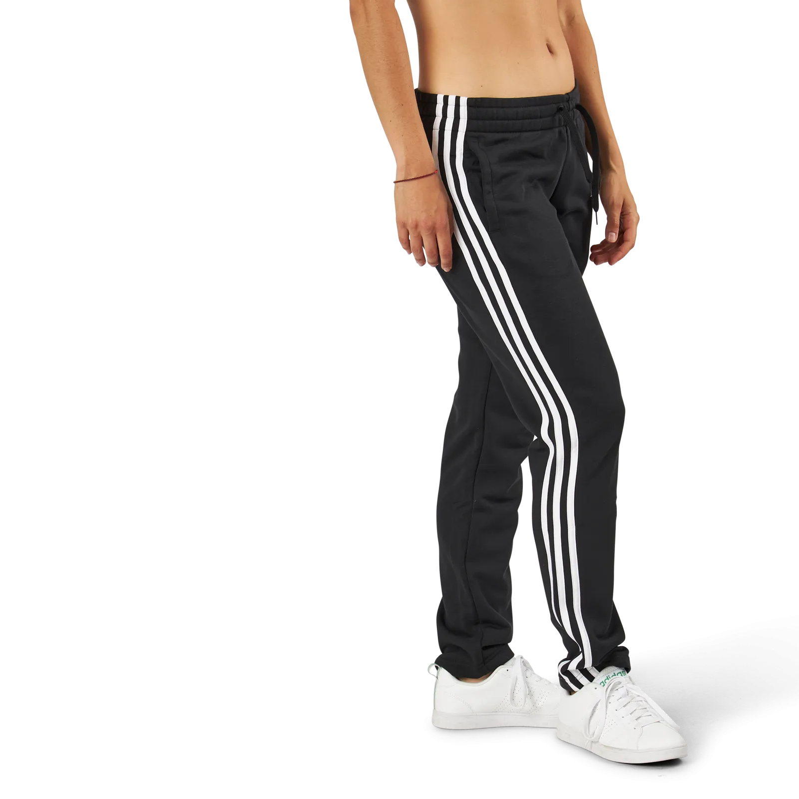 Adidas Essentials 3S Pant Open Hem Black / White