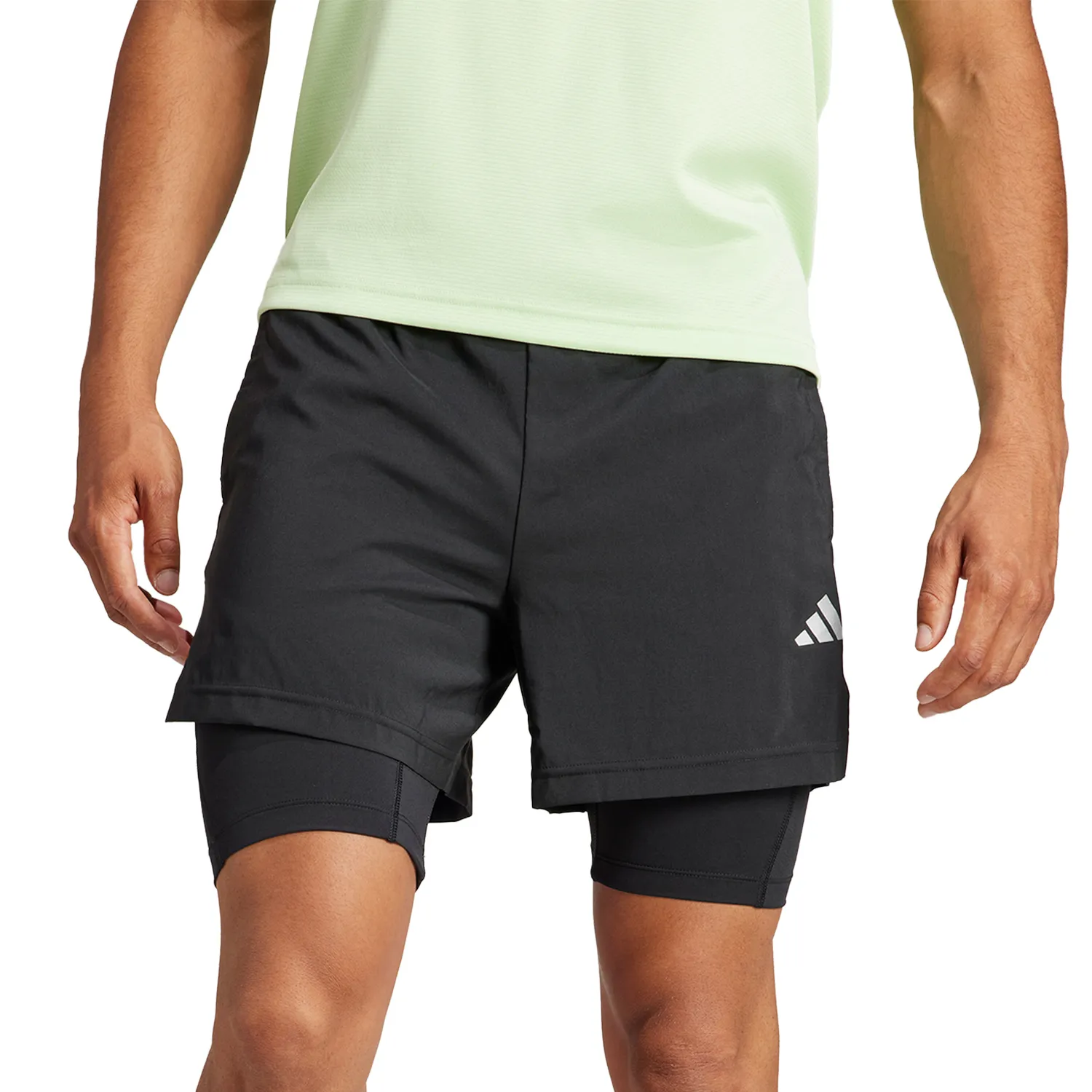 adidas Gym+ 2 in 1 5in Shorts