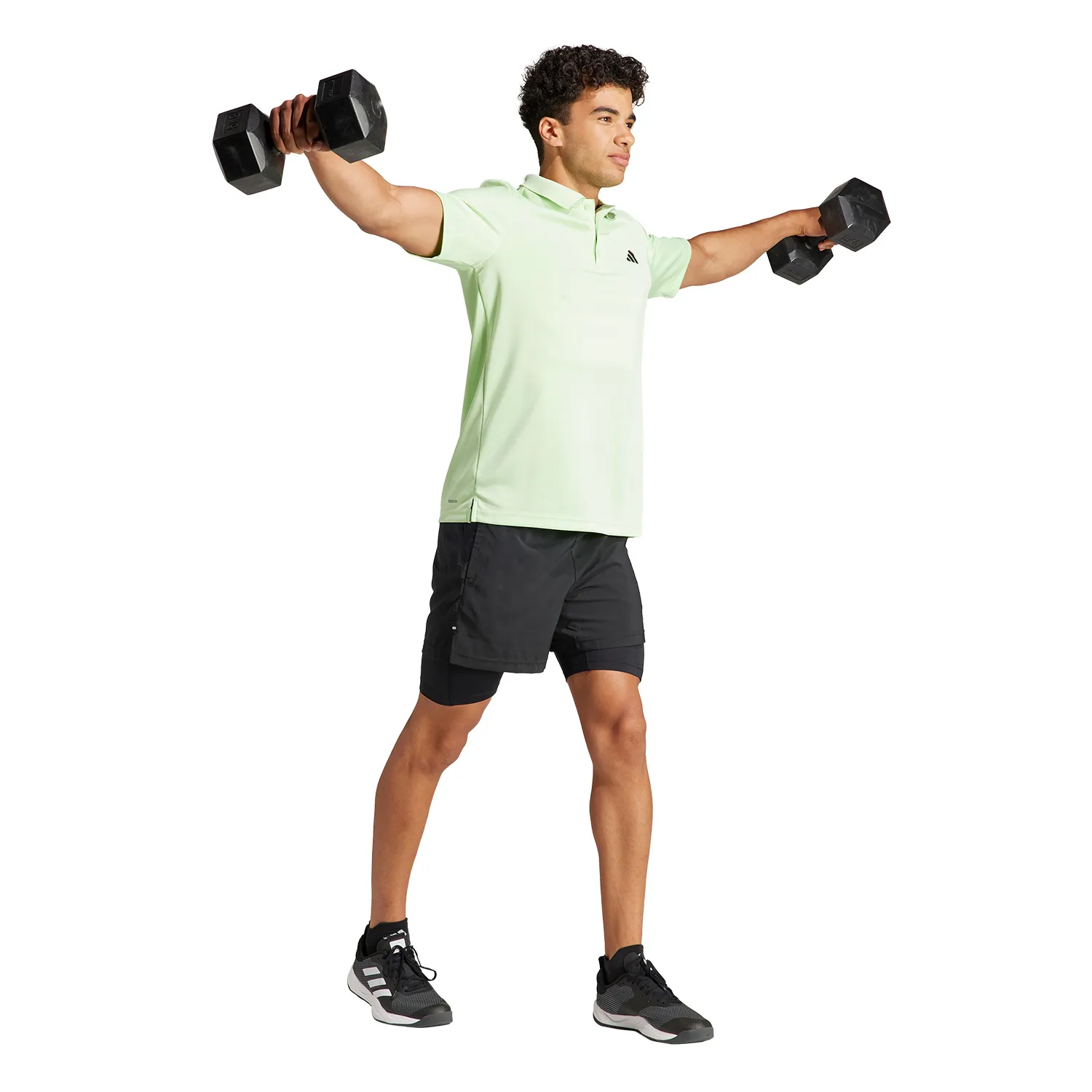 adidas Gym+ 2 in 1 5in Shorts