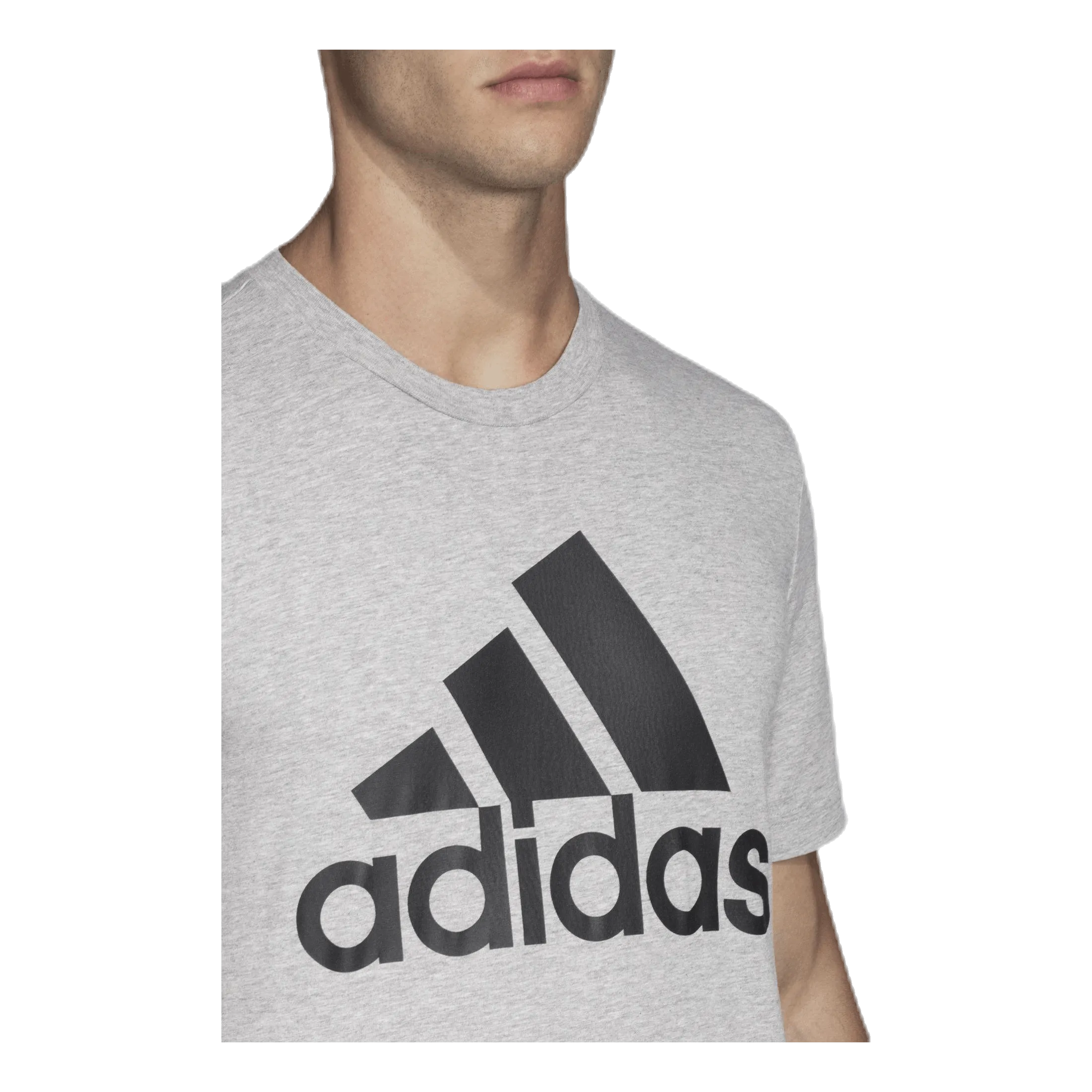 Adidas Mh Bos Tee Medium Grey Heather / Black