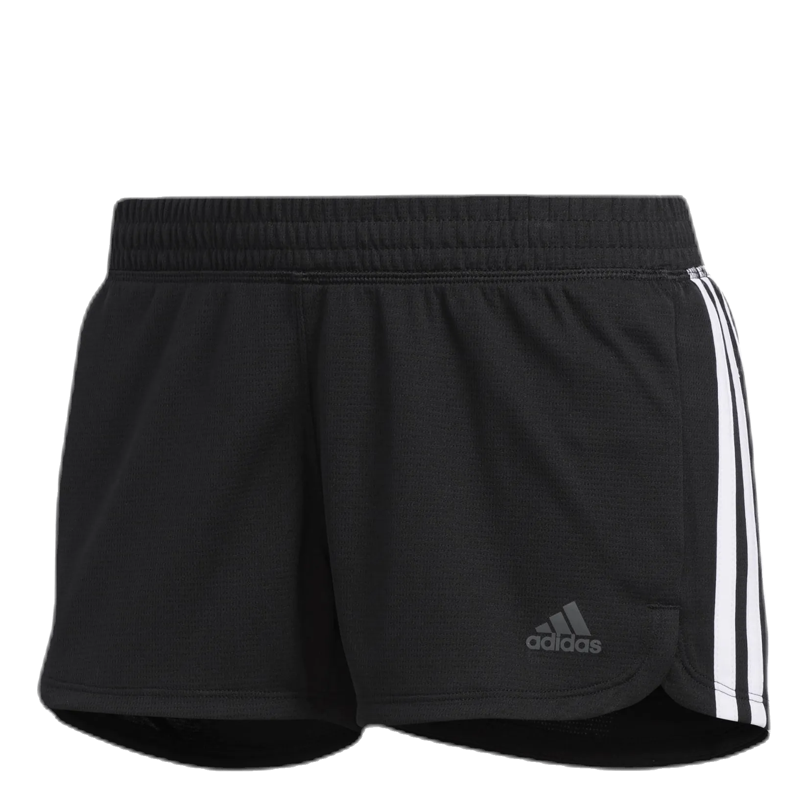 ADIDAS PACER 3STRIPES KNIT SHORTS BLACK