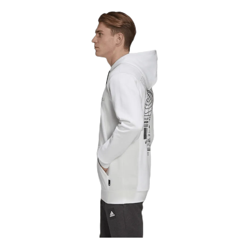 Adidas Pack Po Hood White/Black