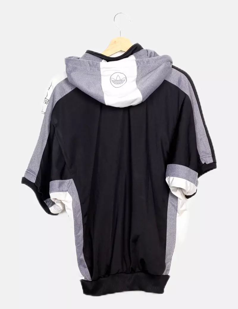 Adidas Sudadera con capucha negra