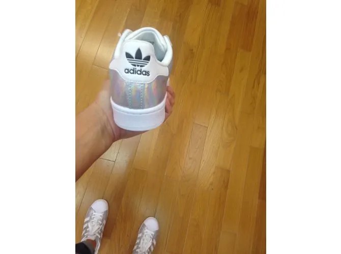 Adidas zapatillas Plata 