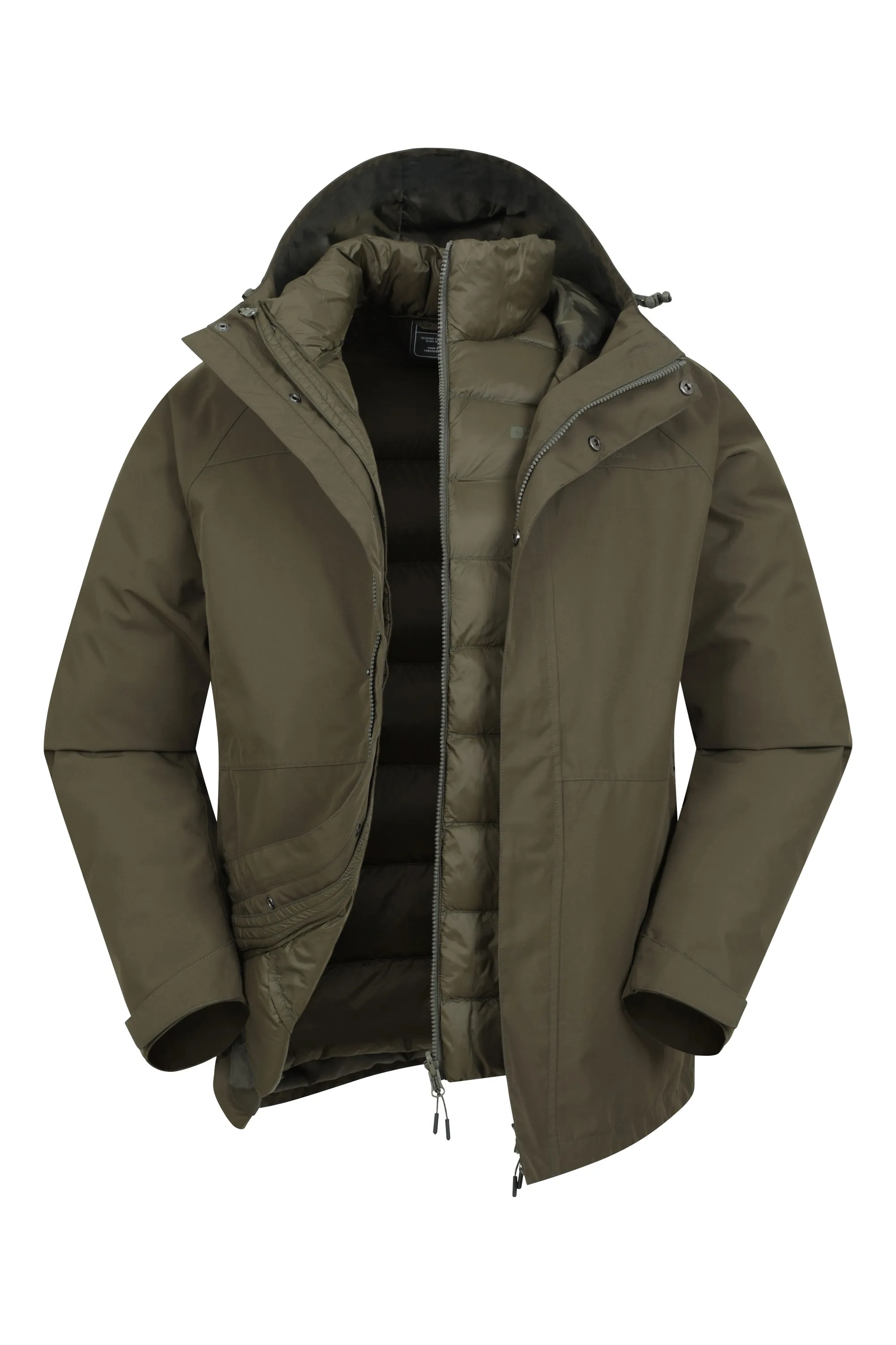 Alaskan chaqueta impermeable 3 en 1 para hombre