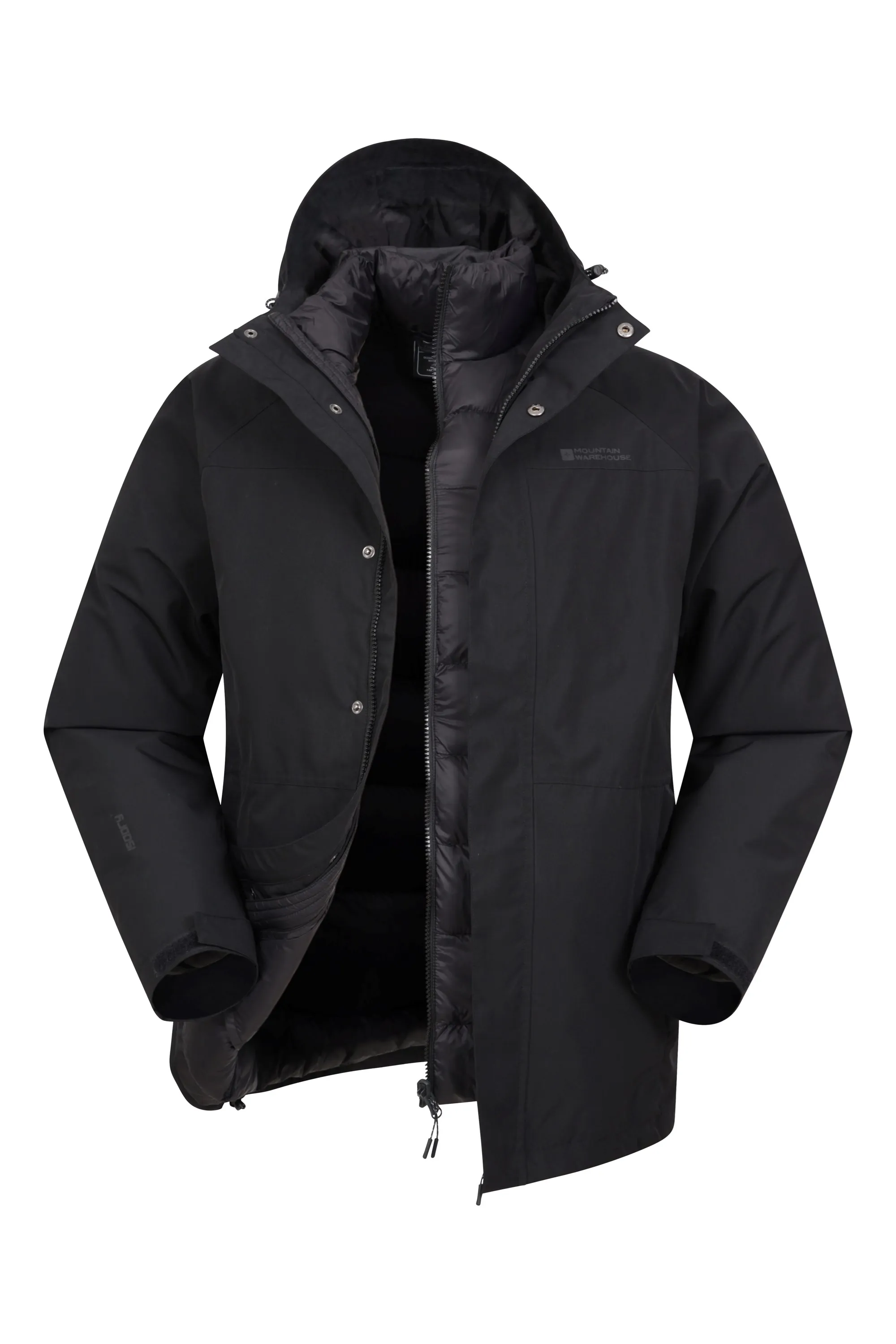 Alaskan chaqueta impermeable 3 en 1 para hombre
