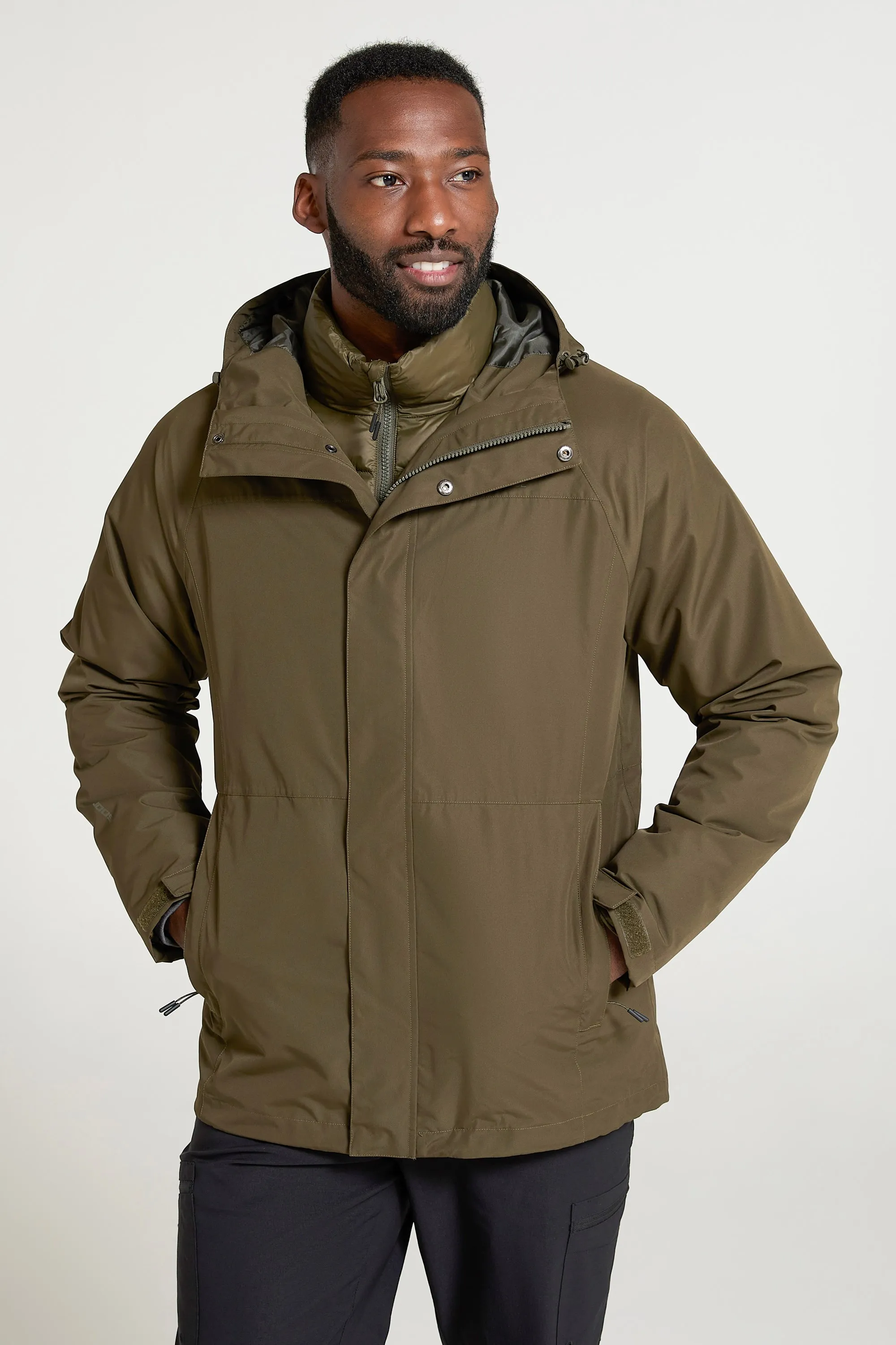 Alaskan chaqueta impermeable 3 en 1 para hombre
