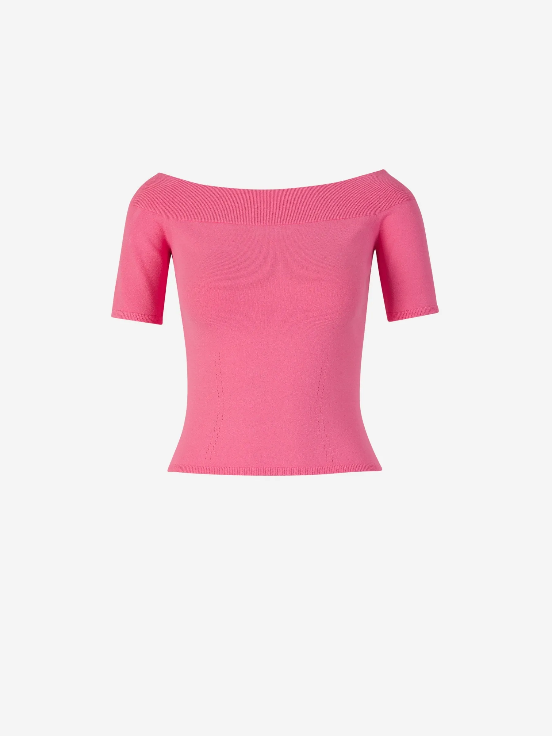 Alexander McQueen Top Punto Canalé