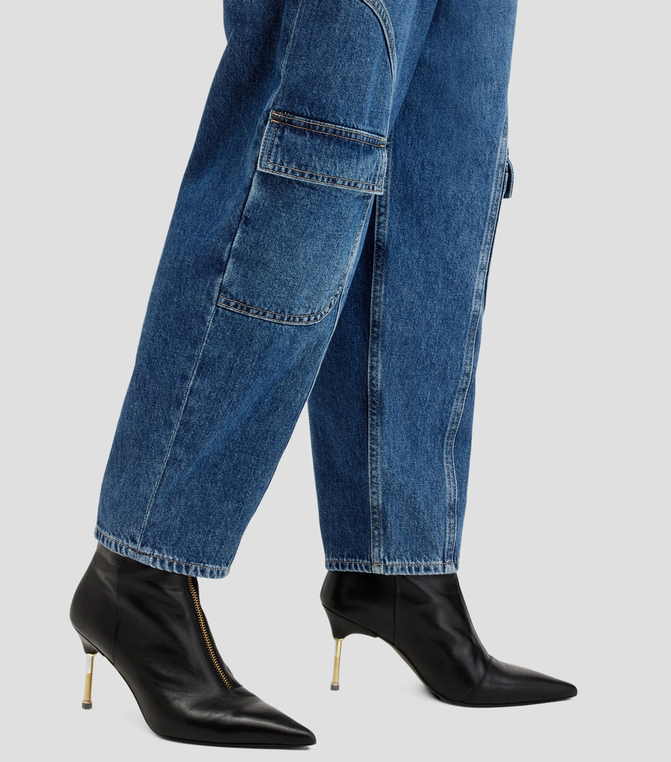 AllSaints Jeans Cargo Mujer