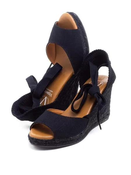 Alpargata Viguera 2133 Negra para Mujer