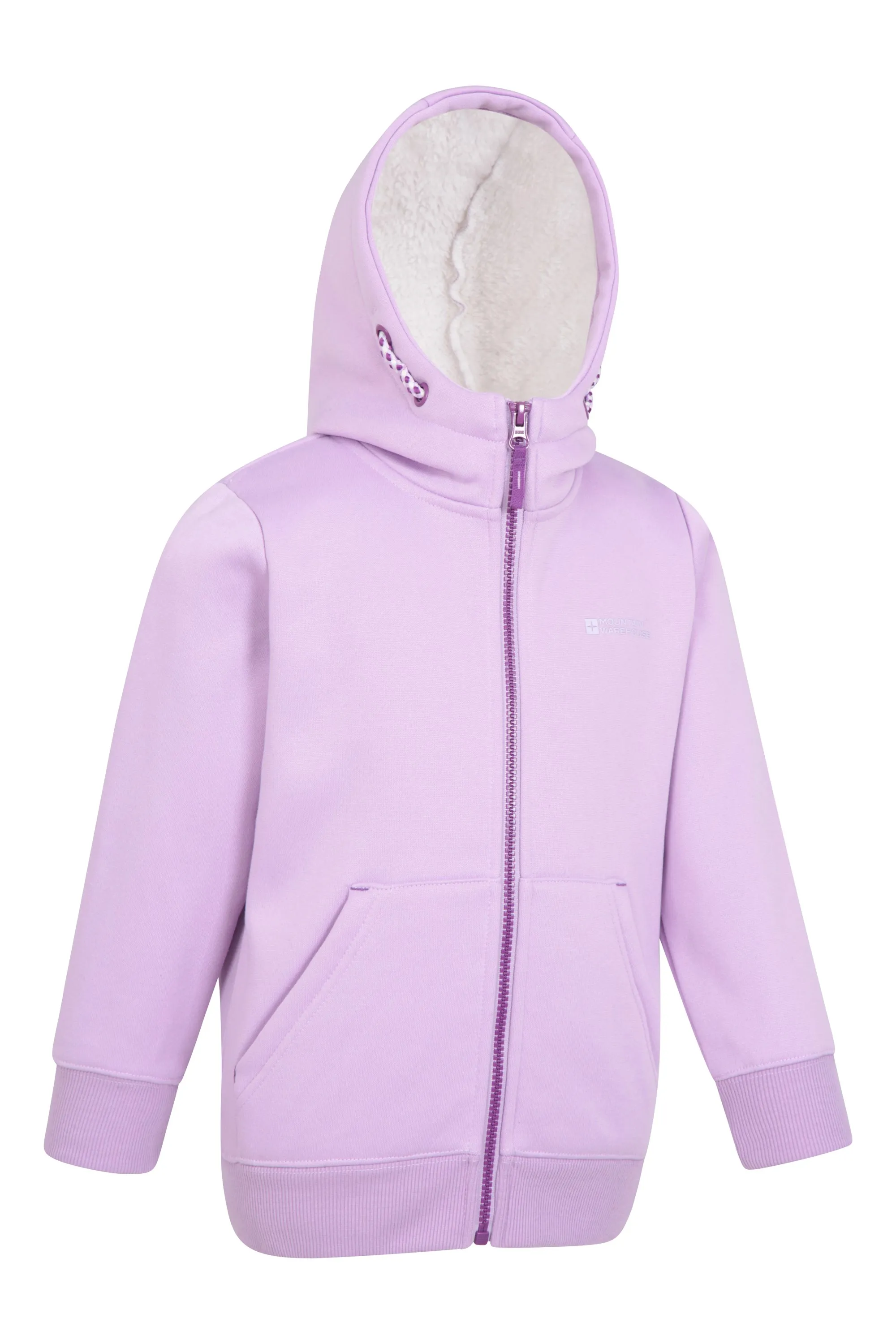 Alpine II chaqueta infantil de forro polar estampada