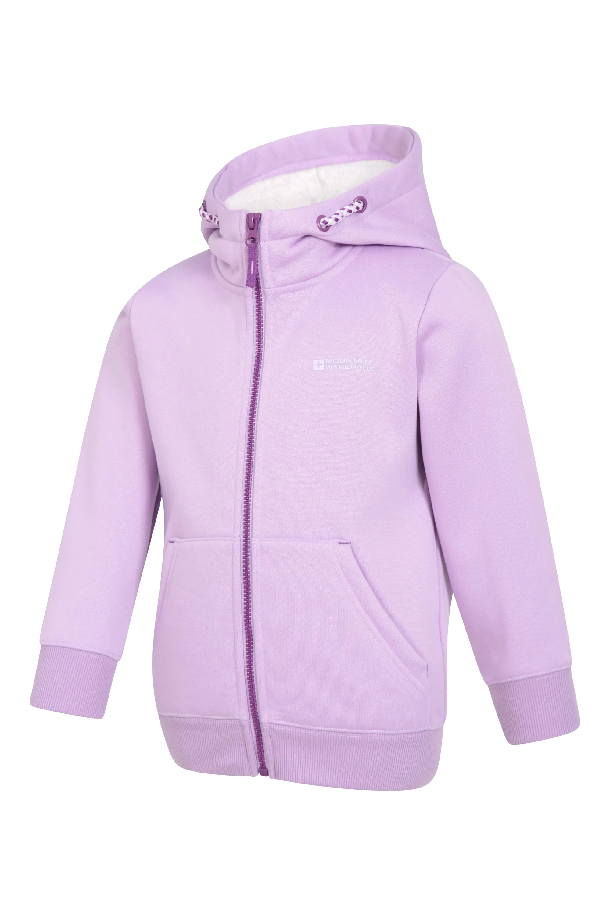 Alpine II chaqueta infantil de forro polar estampada