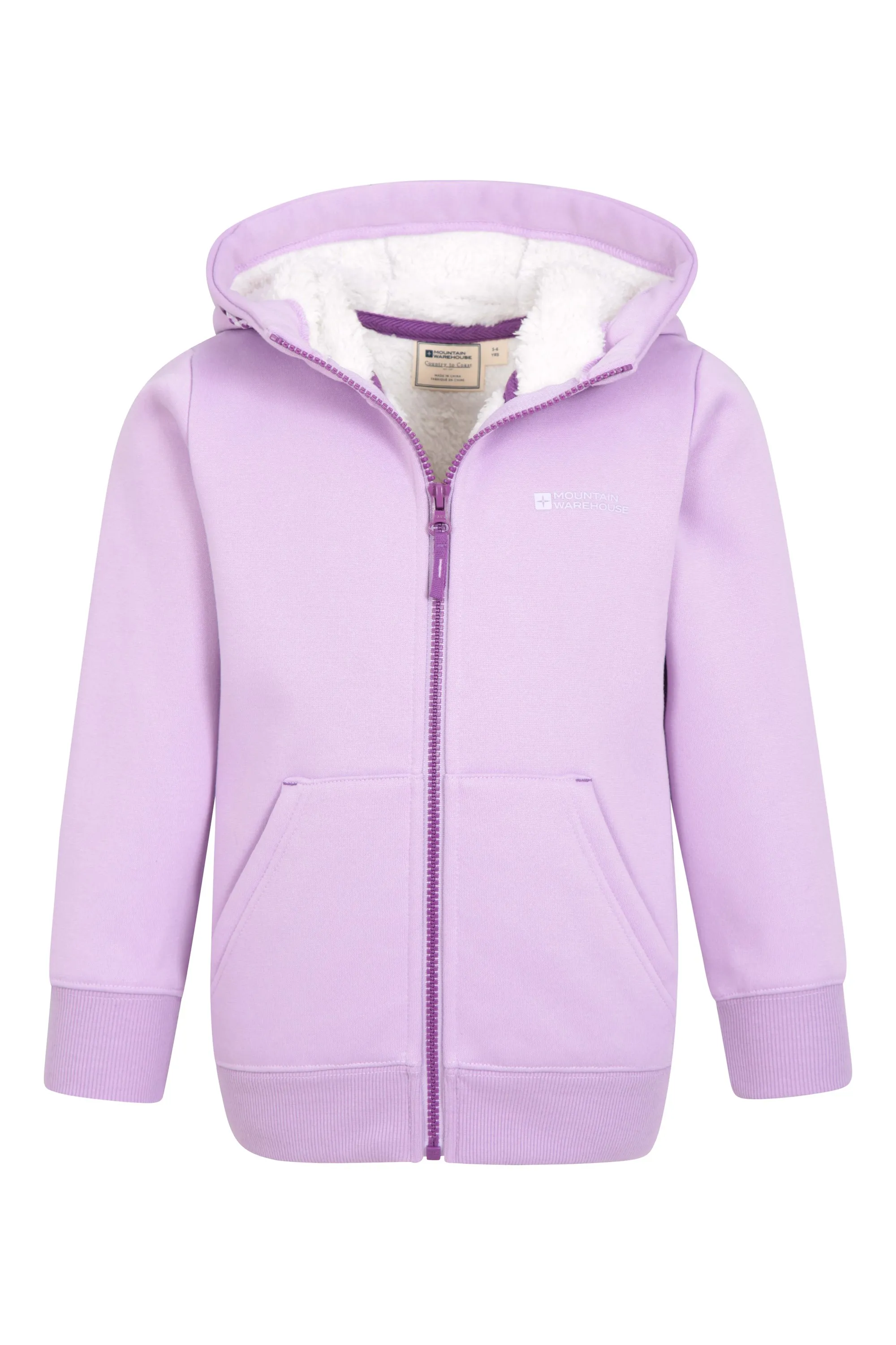 Alpine II chaqueta infantil de forro polar estampada