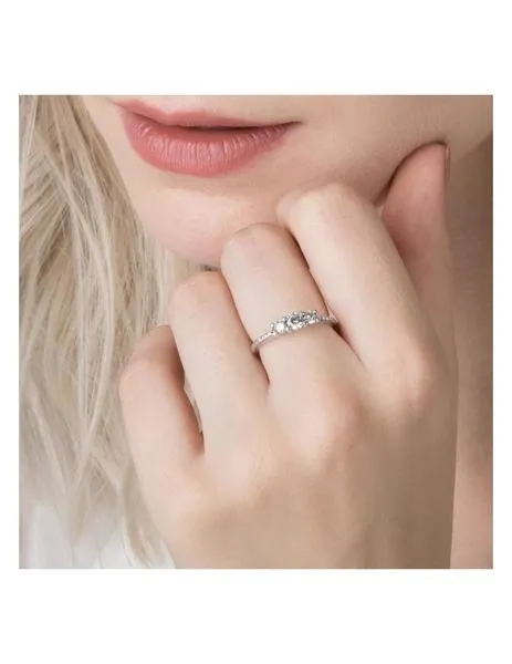 anillo pandora brillo de cuento de hadas