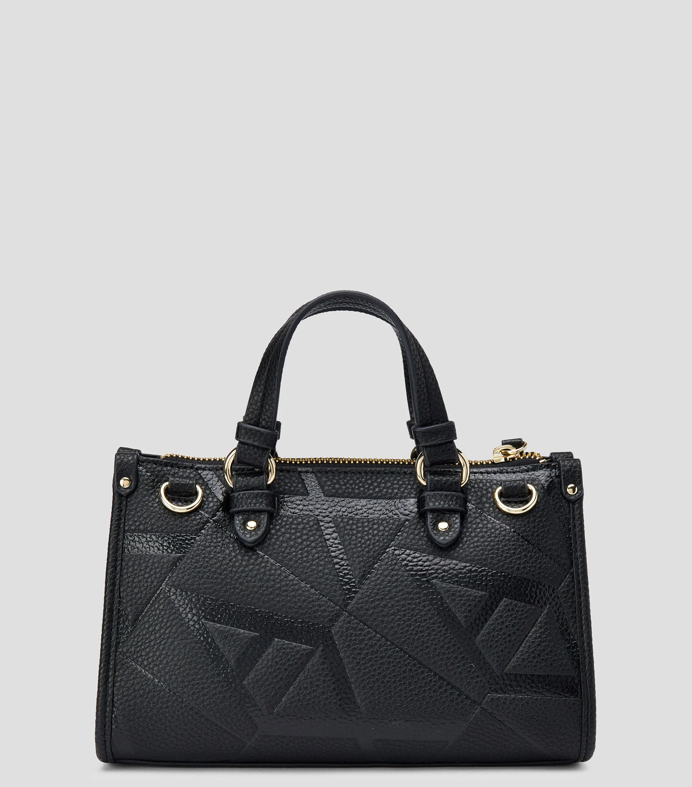 Armani Exchange Bolso Crossbody Negro monogram Mujer