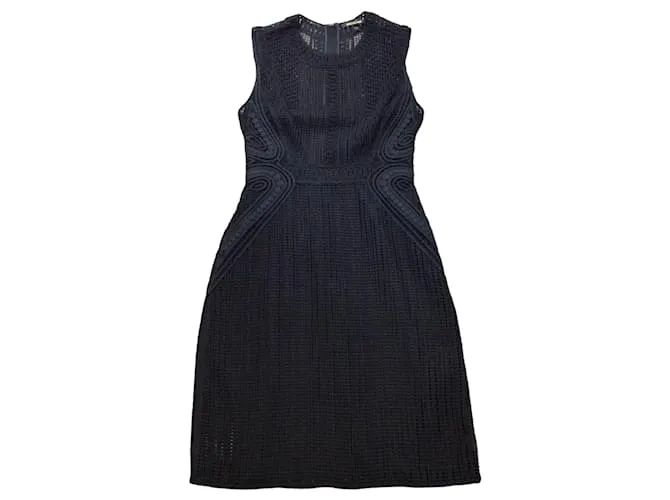 Autre Marque Kobi Halperin Vestido tubo de encaje sin mangas Jaydyn negro 