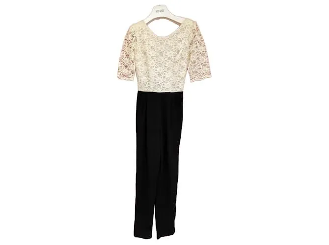 Autre Marque Monos Negro Crema 