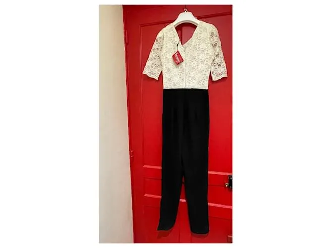 Autre Marque Monos Negro Crema 