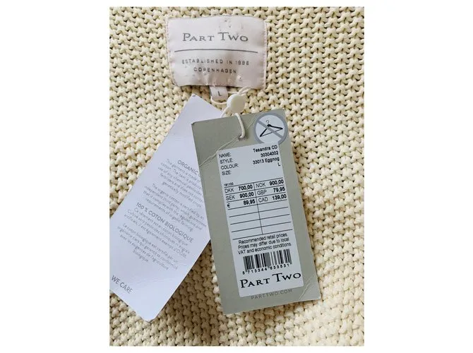 Autre Marque Prendas de punto Crema 