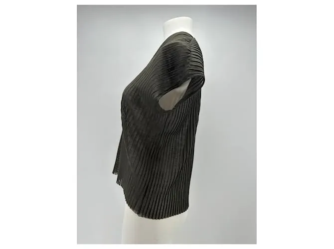 Autre Marque SOMEDAY Tops T.FR 36 Poliéster Caqui 
