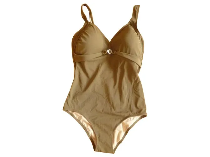 Autre Marque Traje de baño 1 Anne Weyburn pieza Caqui 