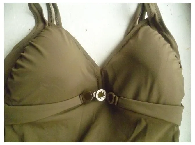 Autre Marque Traje de baño 1 Anne Weyburn pieza Caqui 