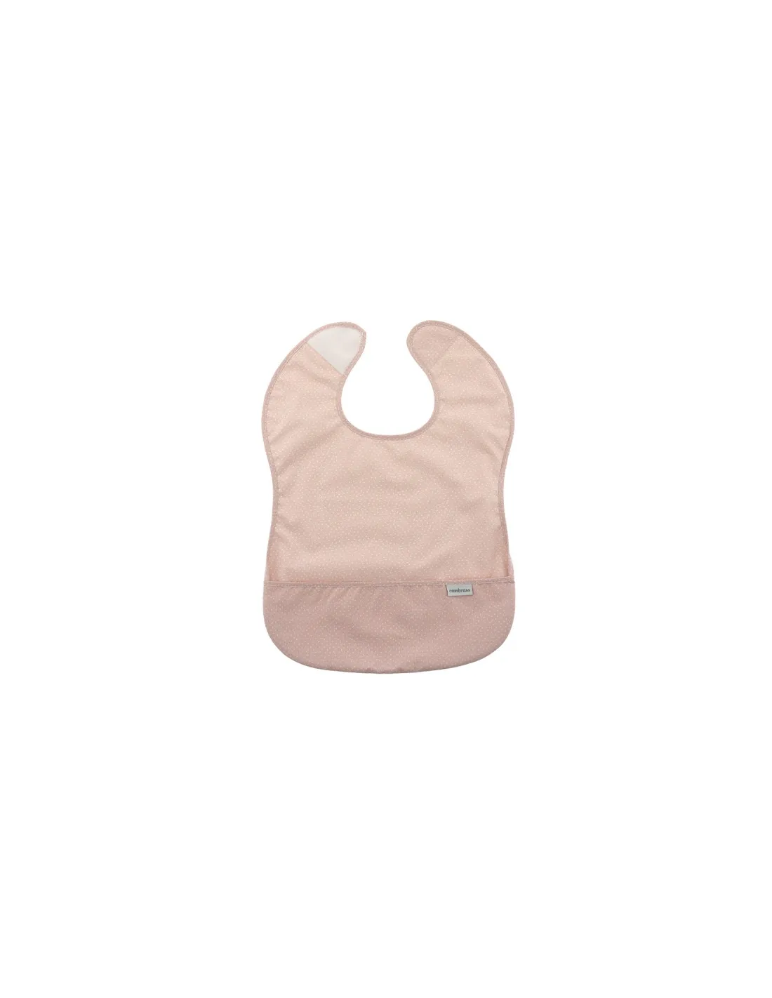 Babero Plastificado Cuadrado Sky Rosa LLuvia de Cambrass