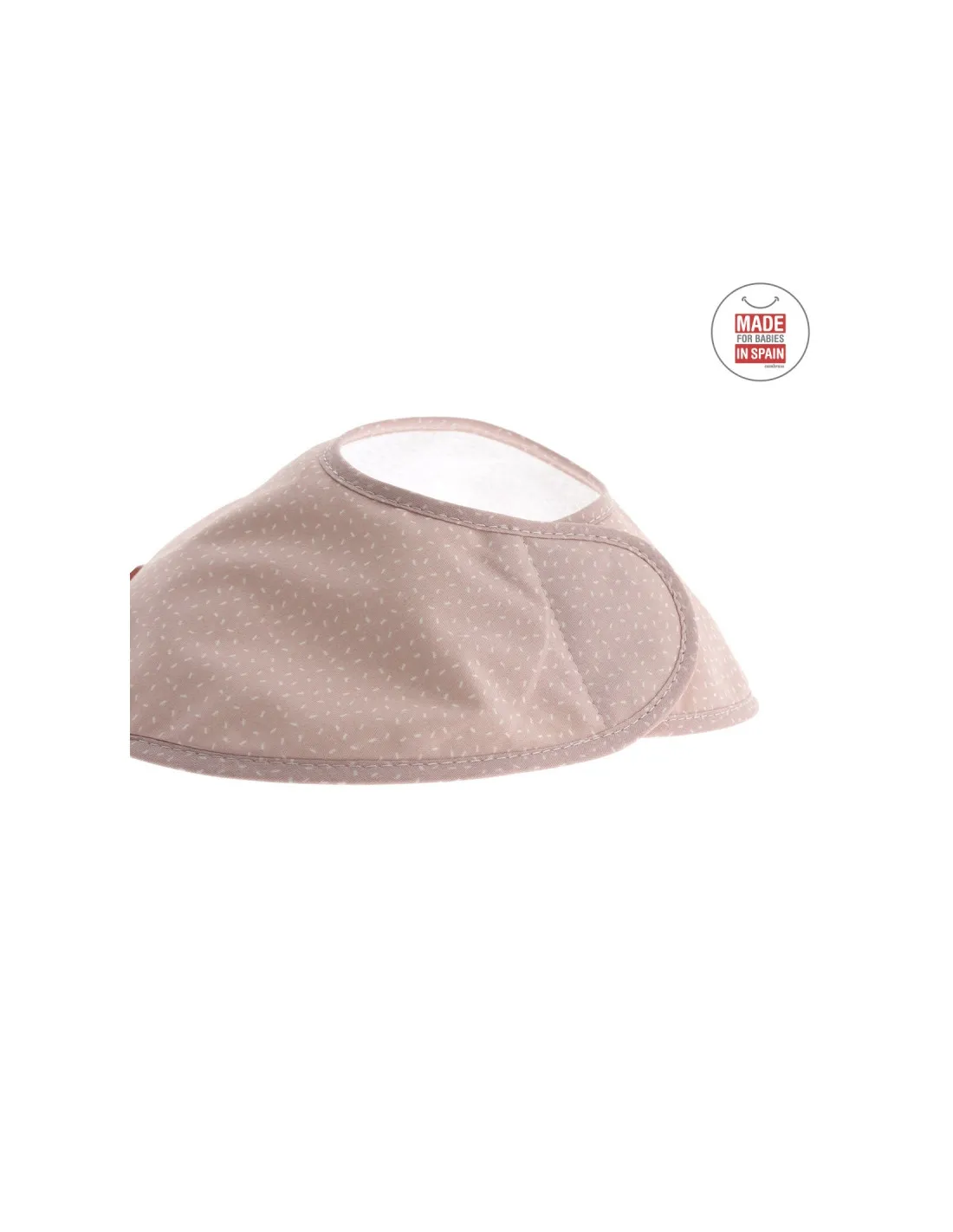 Babero Plastificado Cuadrado Sky Rosa LLuvia de Cambrass