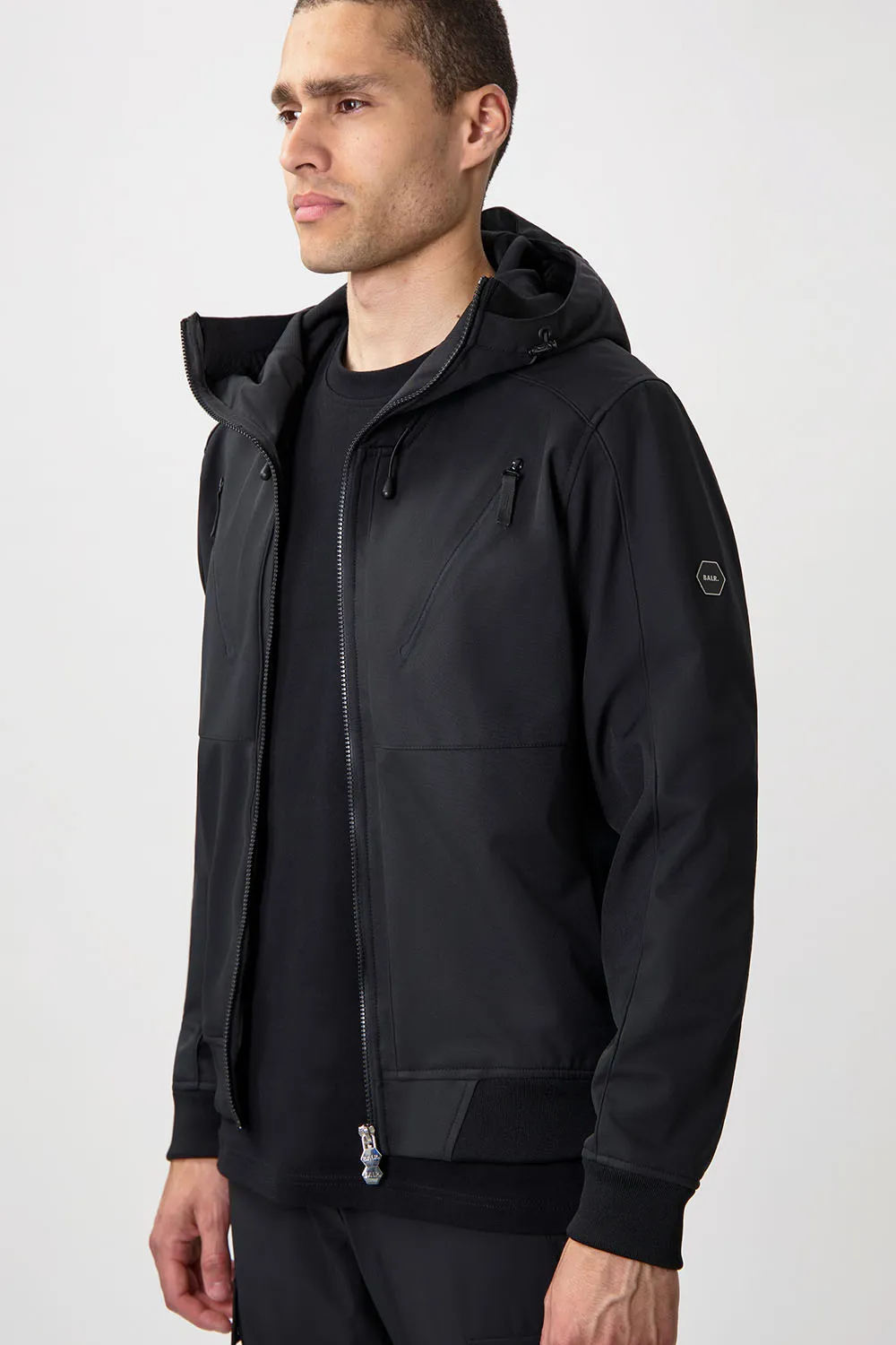 Balr Chaqueta Hexline Jet Black