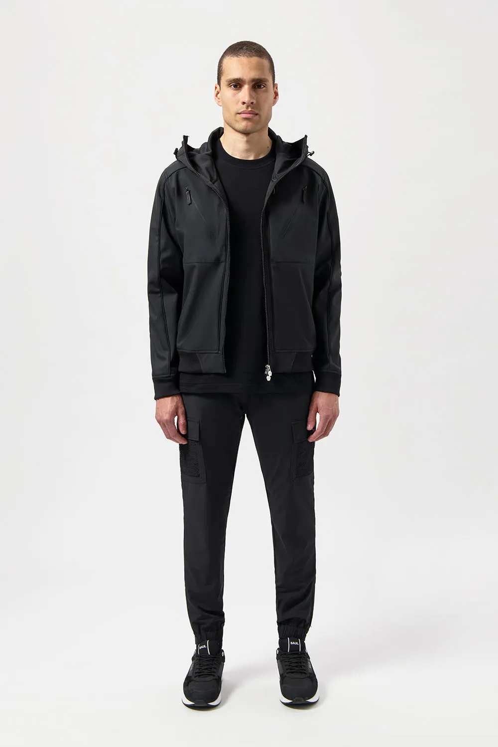 Balr Chaqueta Hexline Jet Black