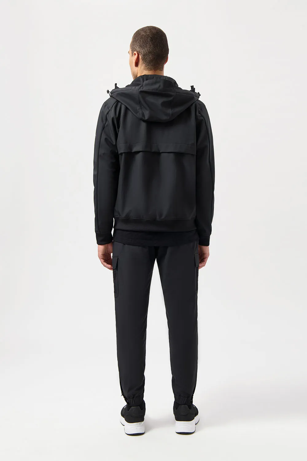Balr Chaqueta Hexline Jet Black