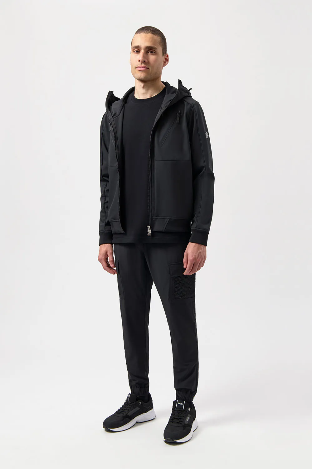 Balr Chaqueta Hexline Jet Black