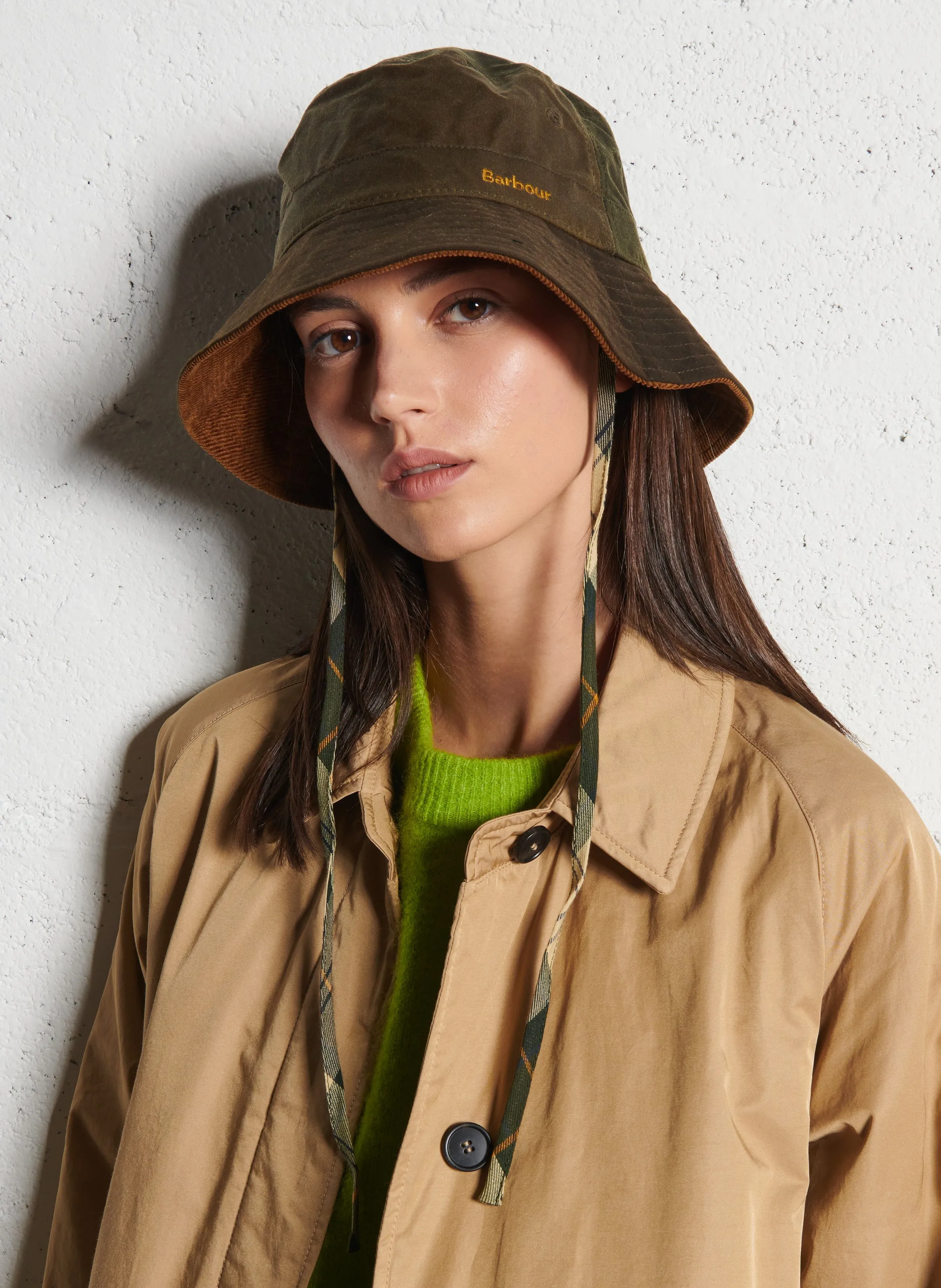 BARBOUR BRACKLEY  BOB EN ALGODóN ENCERADO EN MARRON