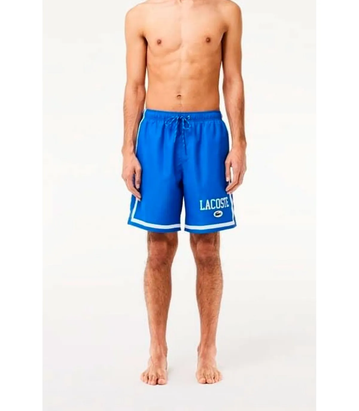 Bañador Lacoste Estampado Azul