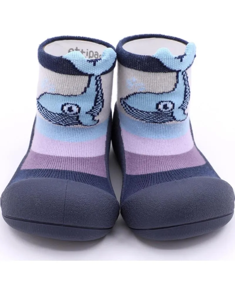 Bebé ATTIPAS  de Niña y Niño PRIMEROS PASOS BALLENA WH01  MULTICOLOR