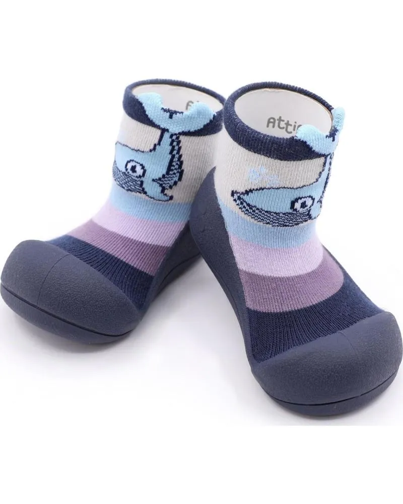 Bebé ATTIPAS  de Niña y Niño PRIMEROS PASOS BALLENA WH01  MULTICOLOR