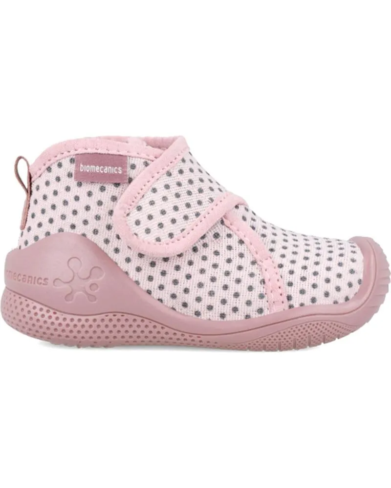 Bebé BIOMECANICS  de Niña PANTUFLAS PARA NINA 241157 TOPOS  ROSA
