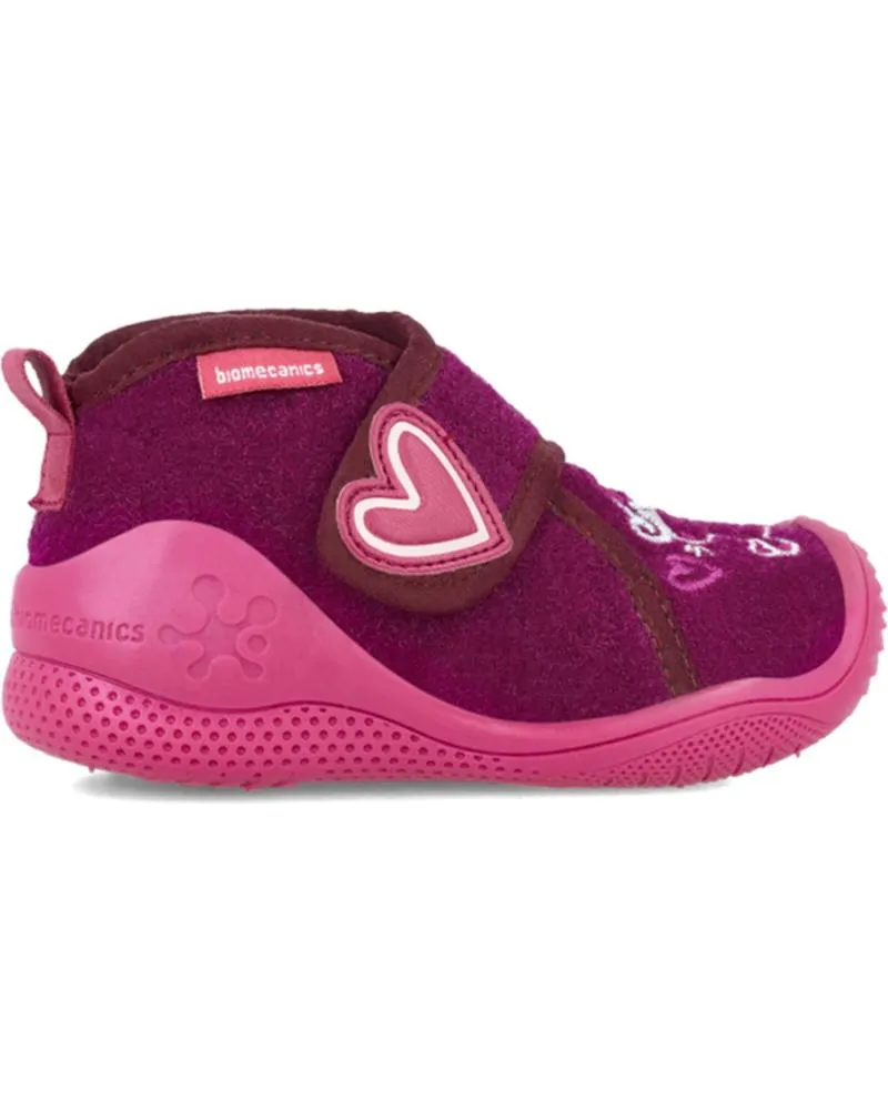 Bebé BIOMECANICS  de Niña PANTUFLAS PARA NINA DE 241151 FIELTRO  CIRUELA