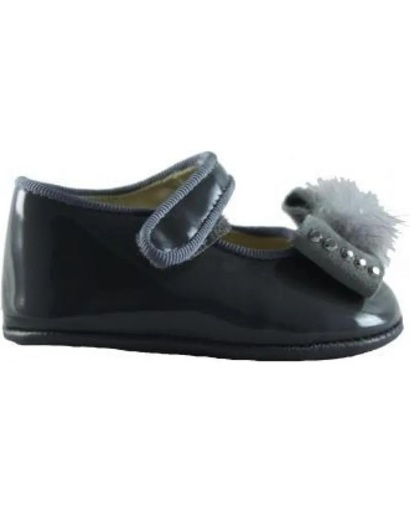 Bebé de Niña OCA LOCA SHOES OCA LOCA MERCEDES CHAROL PIEL GRIS