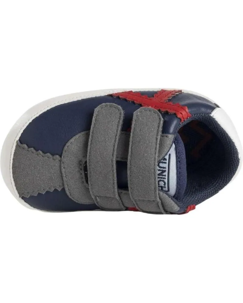 BEBé DE NIñA Y NIñO MUNICH ZAPATILLAS BARRU ZERO 388245038 AZUL