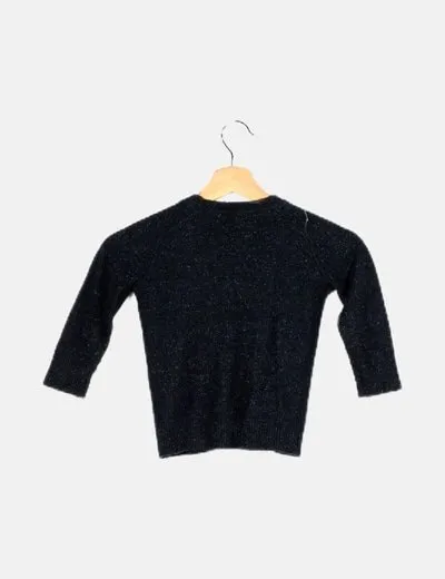 Bellerose Cárdigan azul brillo