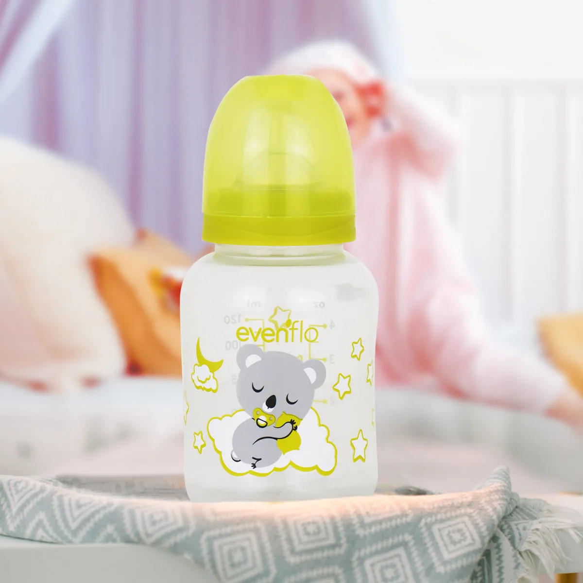 Biberón Evenflo Dreams para Bebé, color Amarillo