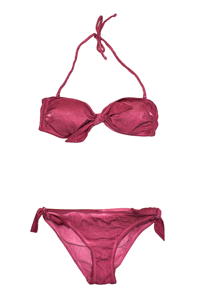 Bikini Algodón al Ácido Bandeau